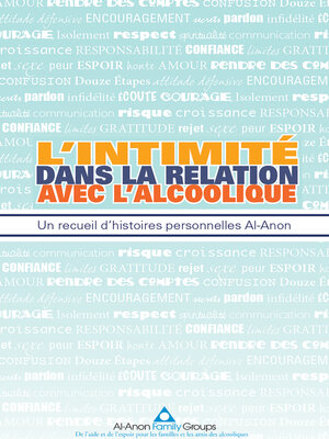 cover image of L'intimité dans la relation  avec l'alcoolique